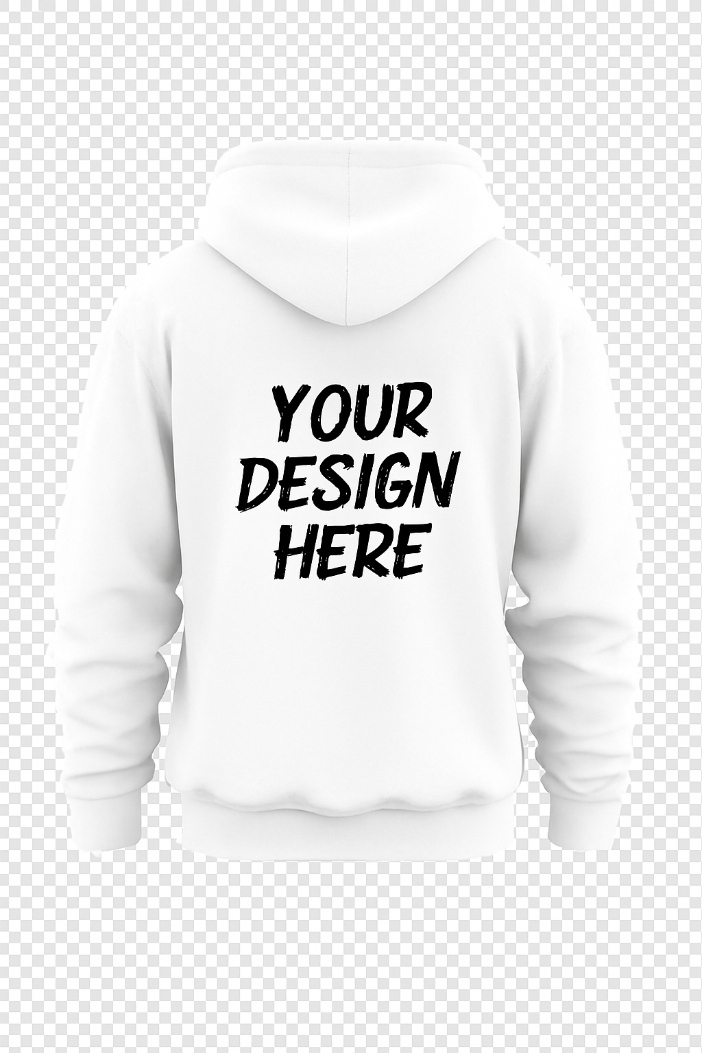 প্রিমিয়াম GSM 350 হুডি – সাদা রঙে নিজের ডিজাইন যুক্ত করুন