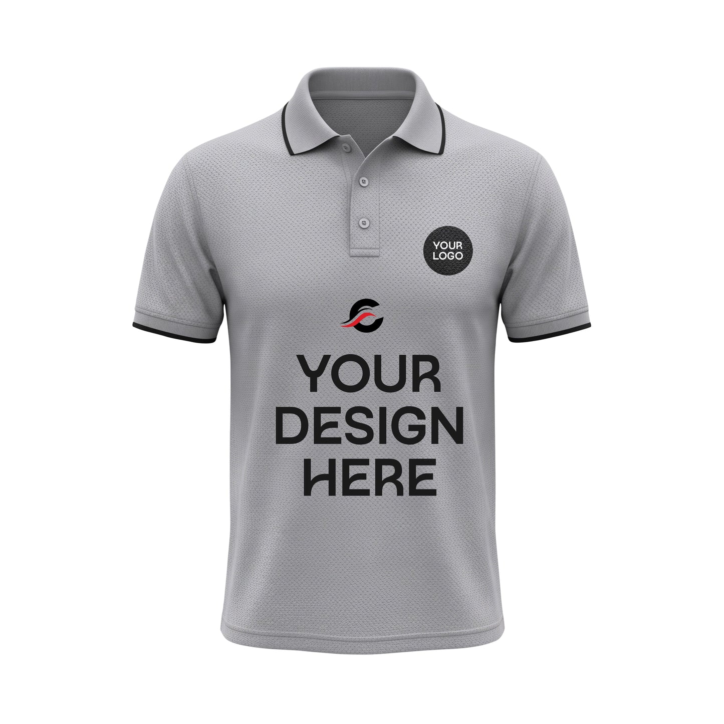 উন্নত মানের প্রিমিয়াম কোয়ালিটি  Lacoste- পলো টি-শার্ট।  নিজের লোগো, নাম ও ছবি যুক্ত করুন