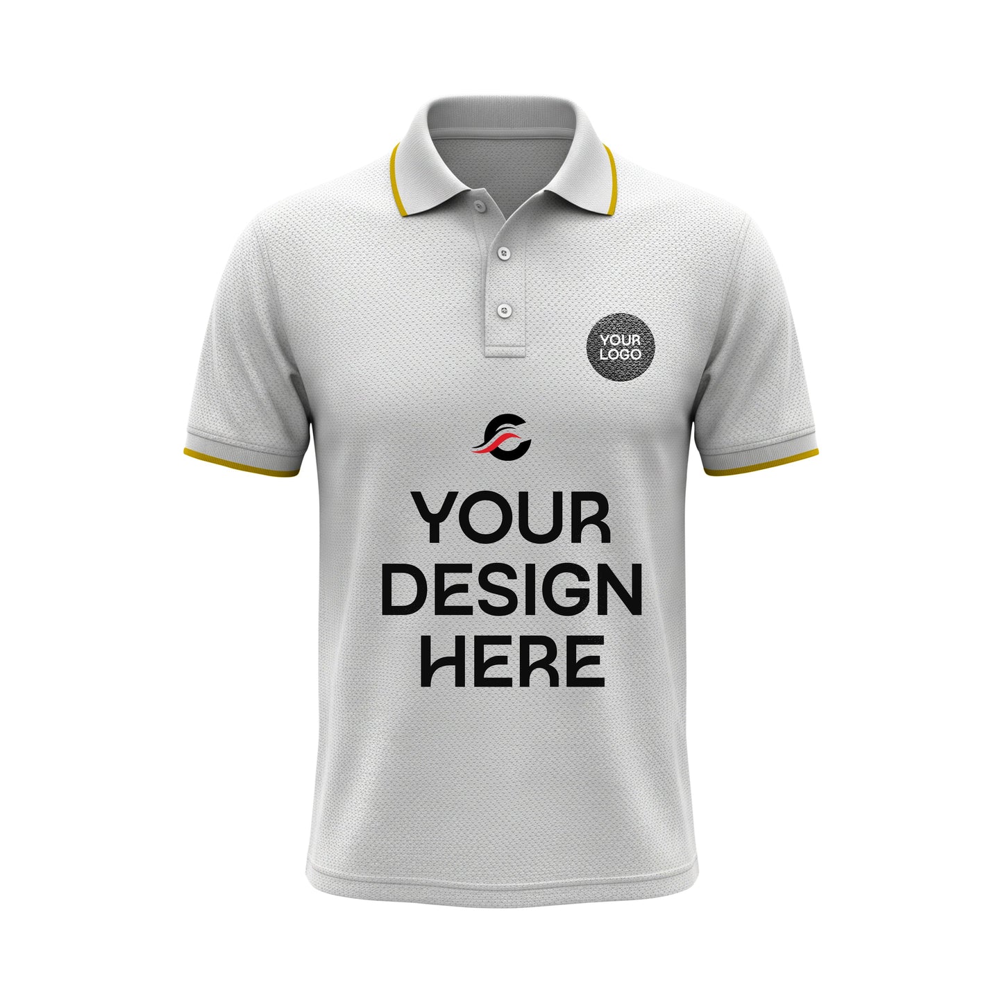 উন্নত মানের প্রিমিয়াম কোয়ালিটি  Lacoste- পলো টি-শার্ট।  নিজের লোগো, নাম ও ছবি যুক্ত করুন