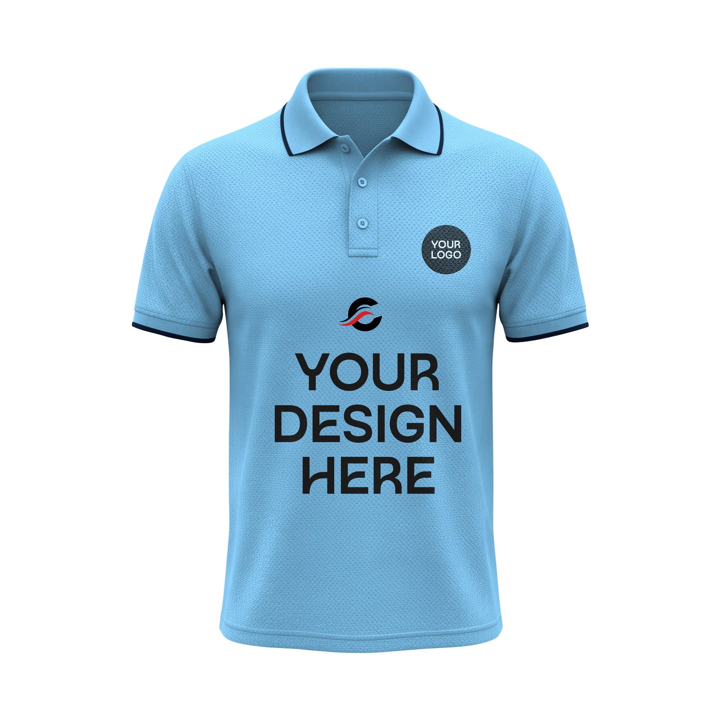 উন্নত মানের প্রিমিয়াম কোয়ালিটি  Lacoste- পলো টি-শার্ট।  নিজের লোগো, নাম ও ছবি যুক্ত করুন